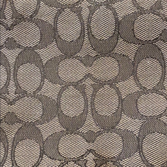 Signature Canvas Black Coach Purse - Picture 11 of 12